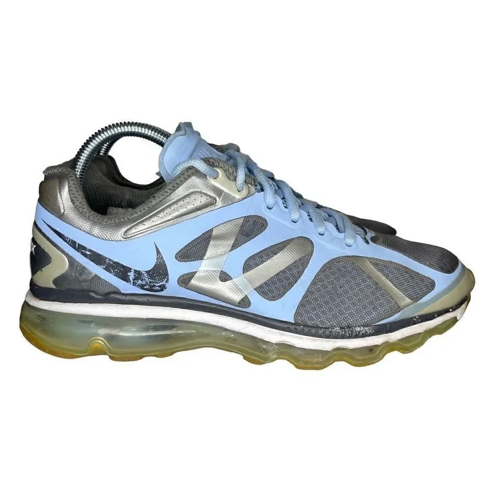 Nike Womens Air Max Plus 2012 487679-002 Gray Running Shoes Sneakers Size 9